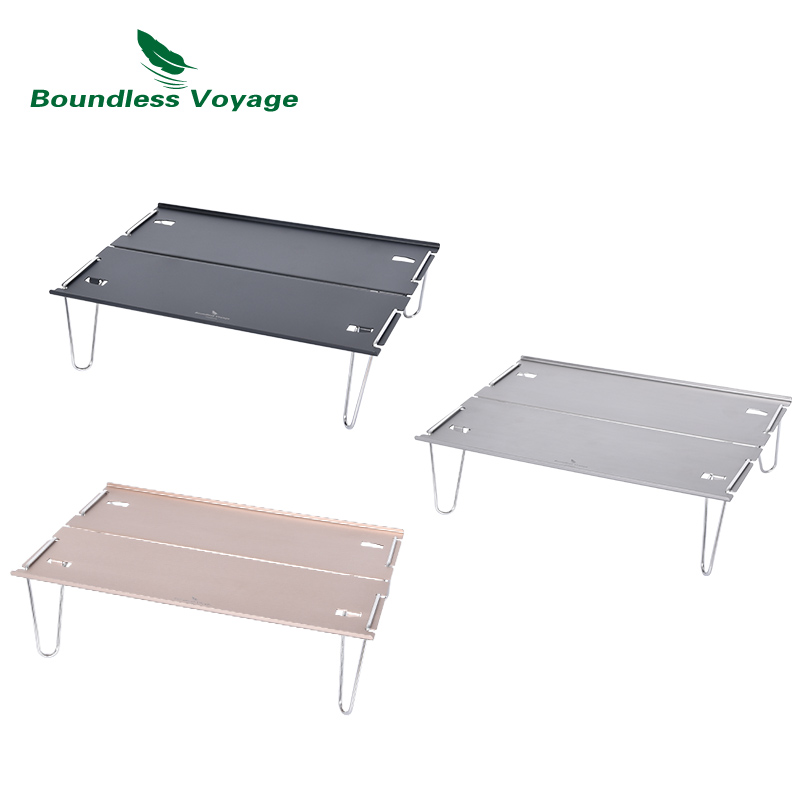 Folding Picnic Table - Grenzeloze Voyage Camping Tafel Lichtgewicht Hard-Bedekte