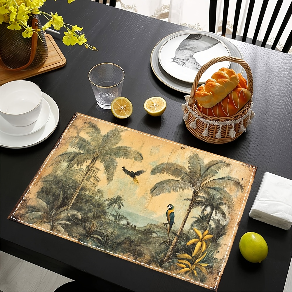 Outdoor Furniture Vintage - VIKAMA placemat in tropische stijl met