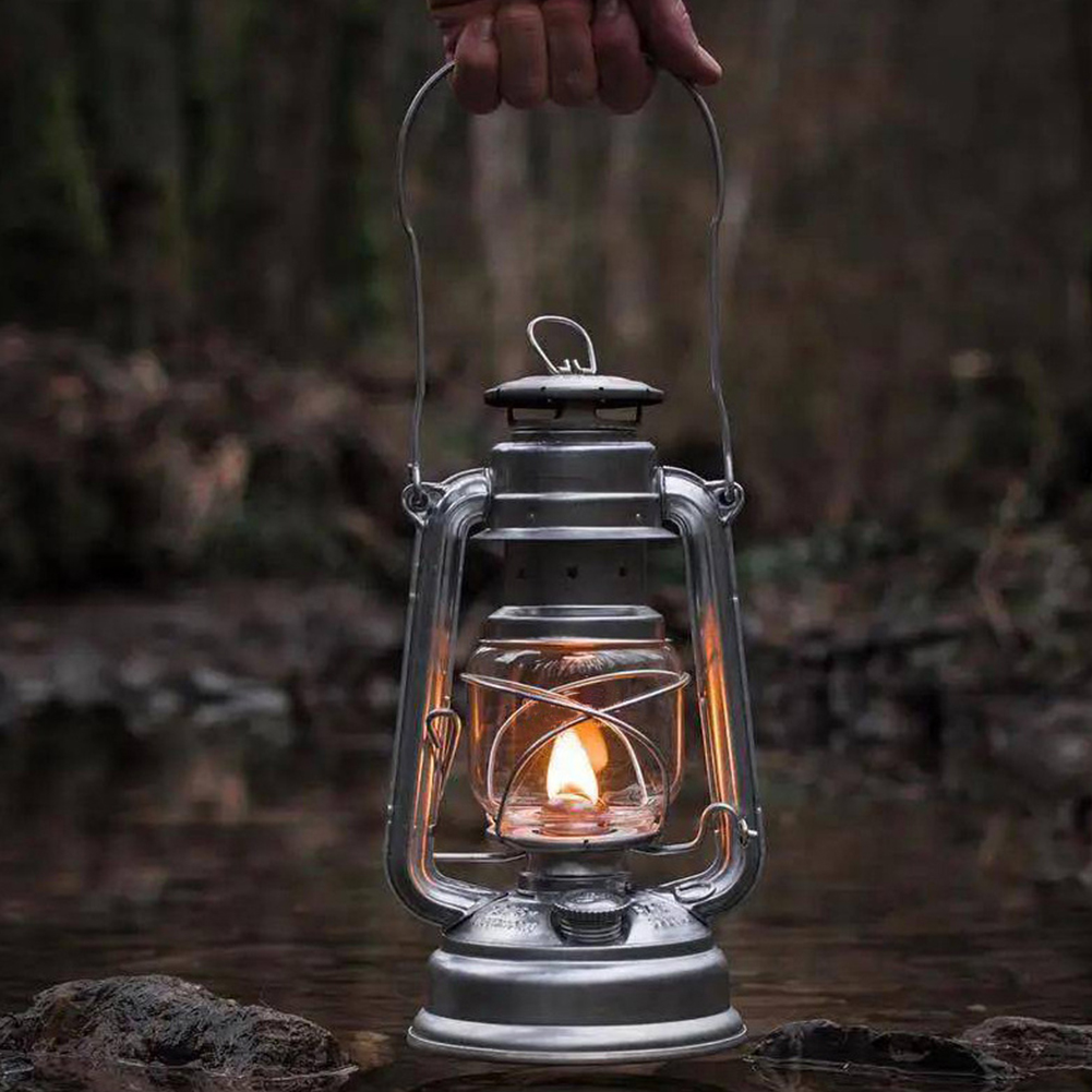 Outdoor Furniture Iron - Camping Kerosinelamp Draagbare Outdoor Sfeer Verlichting