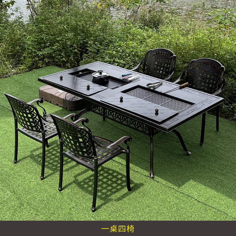 Outdoor Furniture Iron - Terras, tuin, balkon, binnenplaats, recreatievilla, tafel