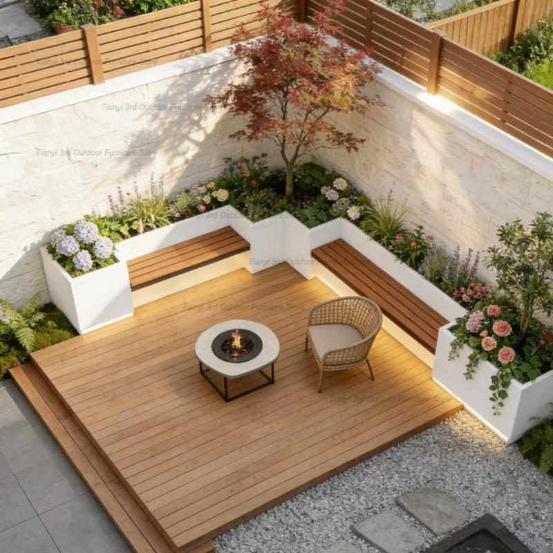Nordic Courtyard Iron Art Plan - Outdoor Furniture Iron recensie en prijs