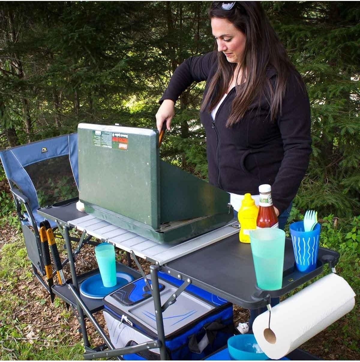 Slanke opvouwbare draagbare ca - Folding Picnic Table recensie en prijs