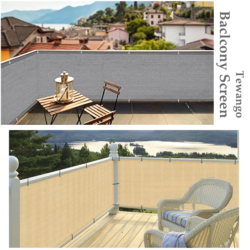 4-kleuren balkon privacyscherm - Outdoor Furniture Hdpe recensie en prijs