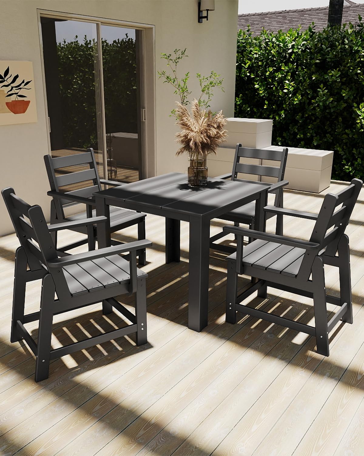 HDPE Buiten Eettafelstoelen Se - Outdoor Furniture Hdpe recensie en prijs
