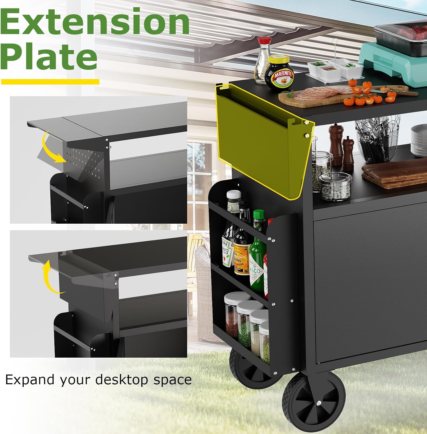 Buitenkeuken op wielen met opb - Folding Picnic Table recensie en prijs
