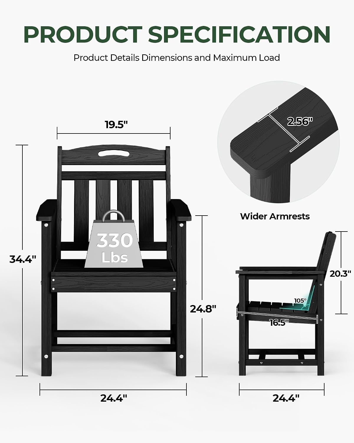 Weerbestendige HDPE tuinstoele - Outdoor Furniture Hdpe recensie en prijs