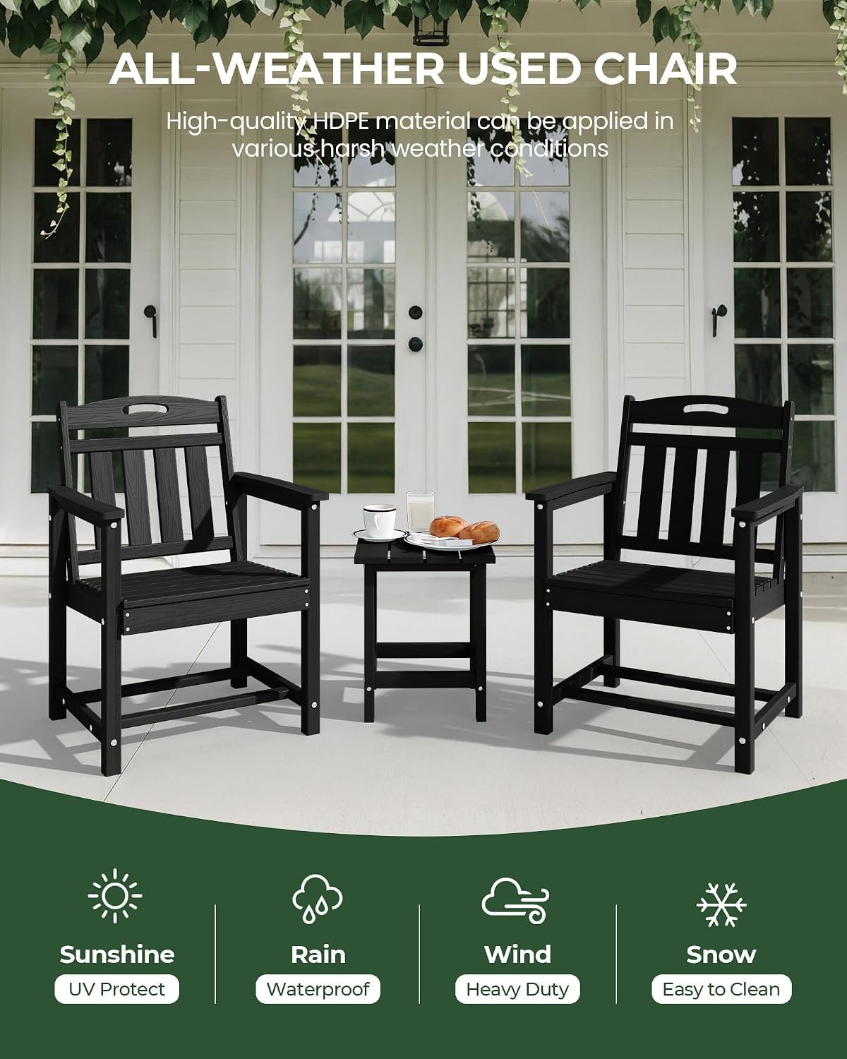 Weerbestendige HDPE tuinstoele - Outdoor Furniture Hdpe recensie en prijs