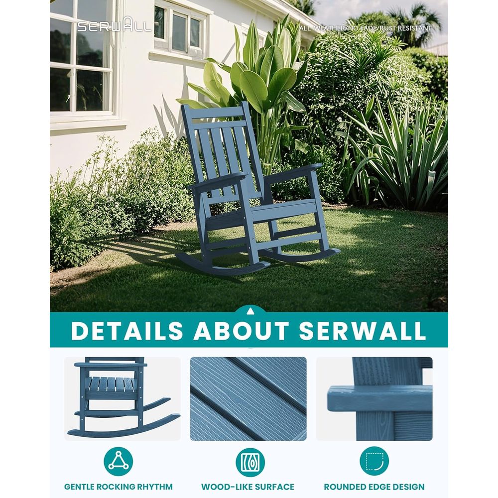 Set van 2 extra grote HDPE sch - Outdoor Furniture Hdpe recensie en prijs