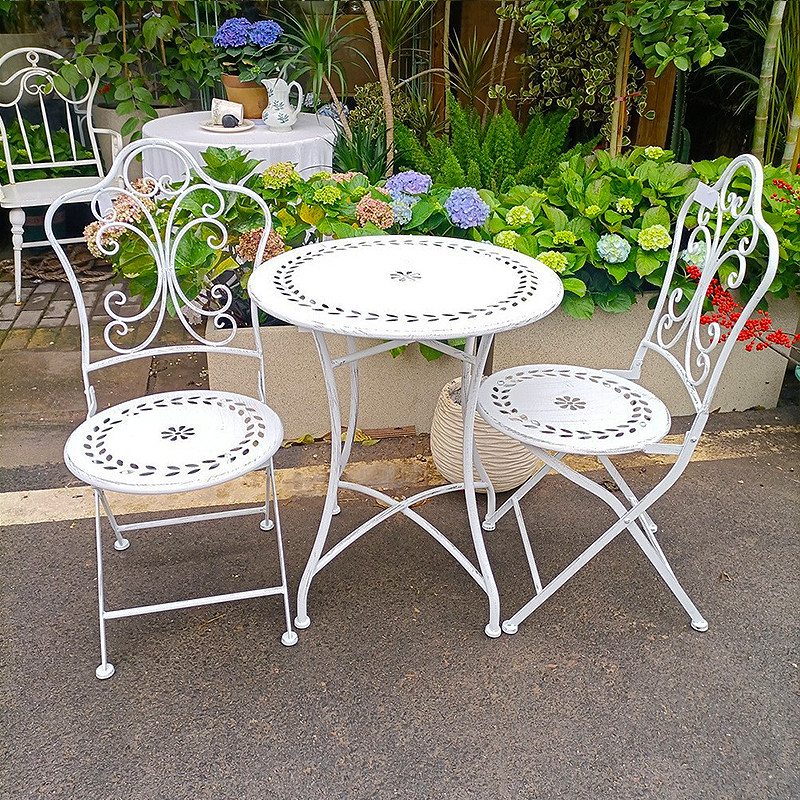 Franse landelijke ijzeren tafe - Outdoor Furniture Iron recensie en prijs