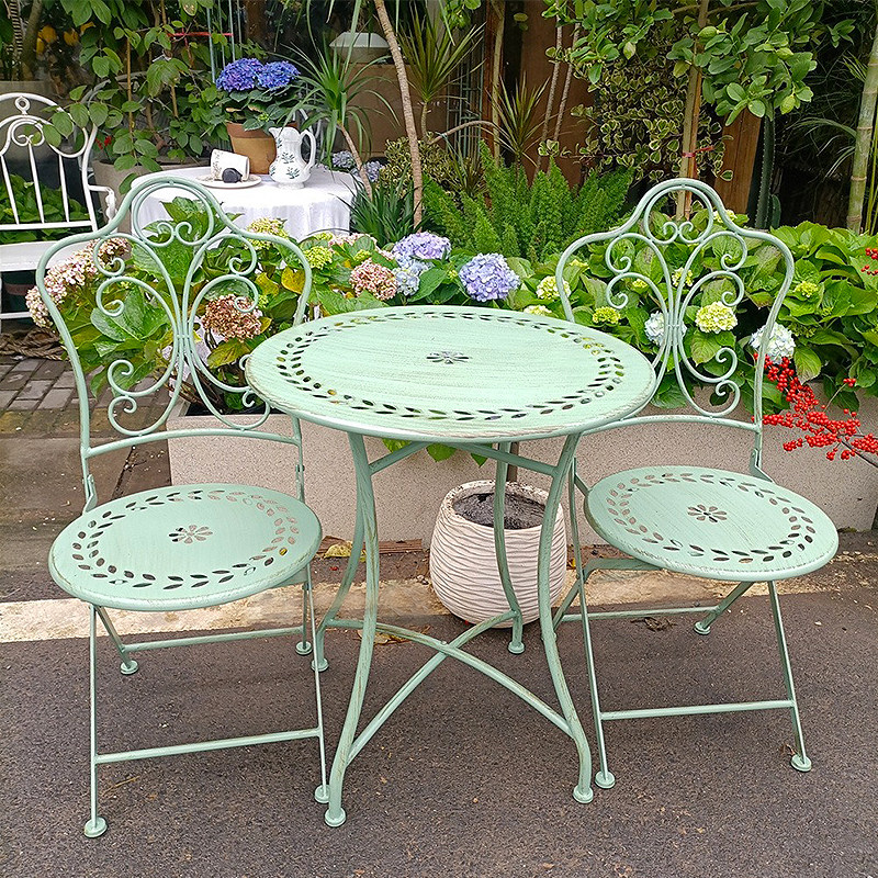 Franse landelijke ijzeren tafe - Outdoor Furniture Iron recensie en prijs