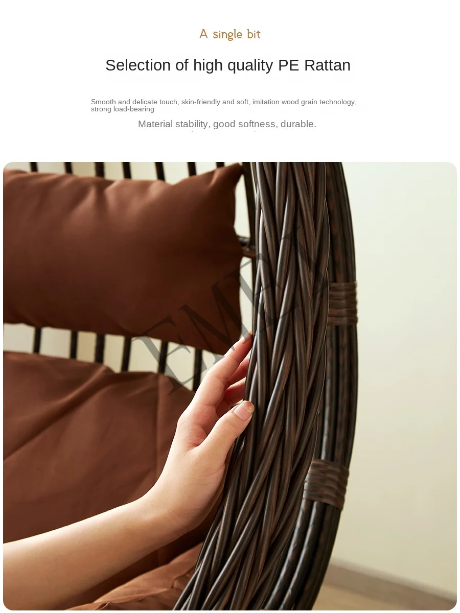 Hangstoel van rotan, schommels - Outdoor Furniture Iron recensie en prijs