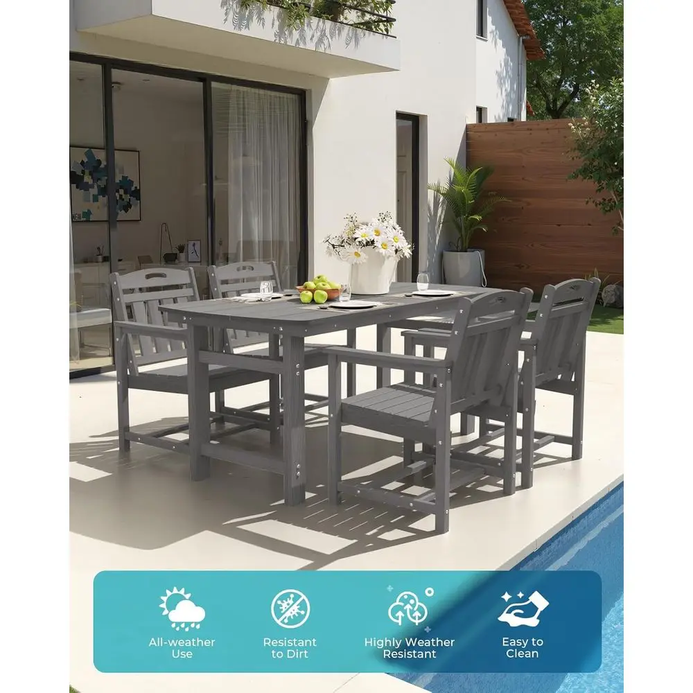All-Weather HDPE terrasstoelen - Outdoor Furniture Hdpe recensie en prijs
