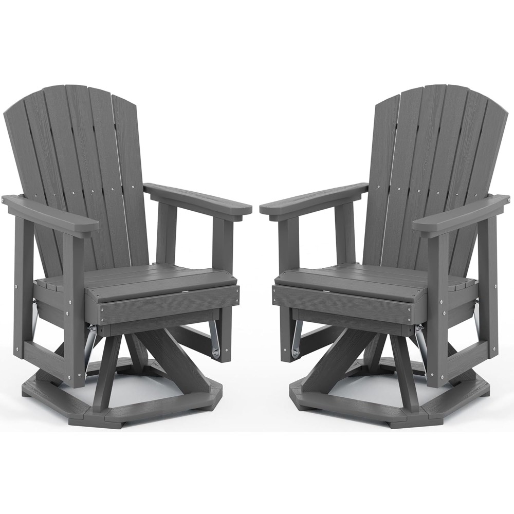 Adirondack draaibare zweefstoe - Outdoor Furniture Hdpe recensie en prijs
