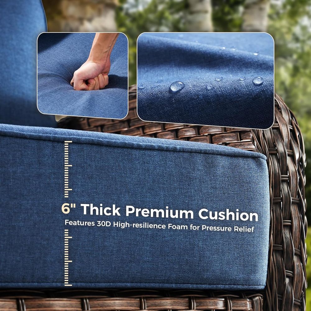 Buitenmeubelkussens, 6 inch di - Outdoor Furniture Replacement Fabric recensie en prijs