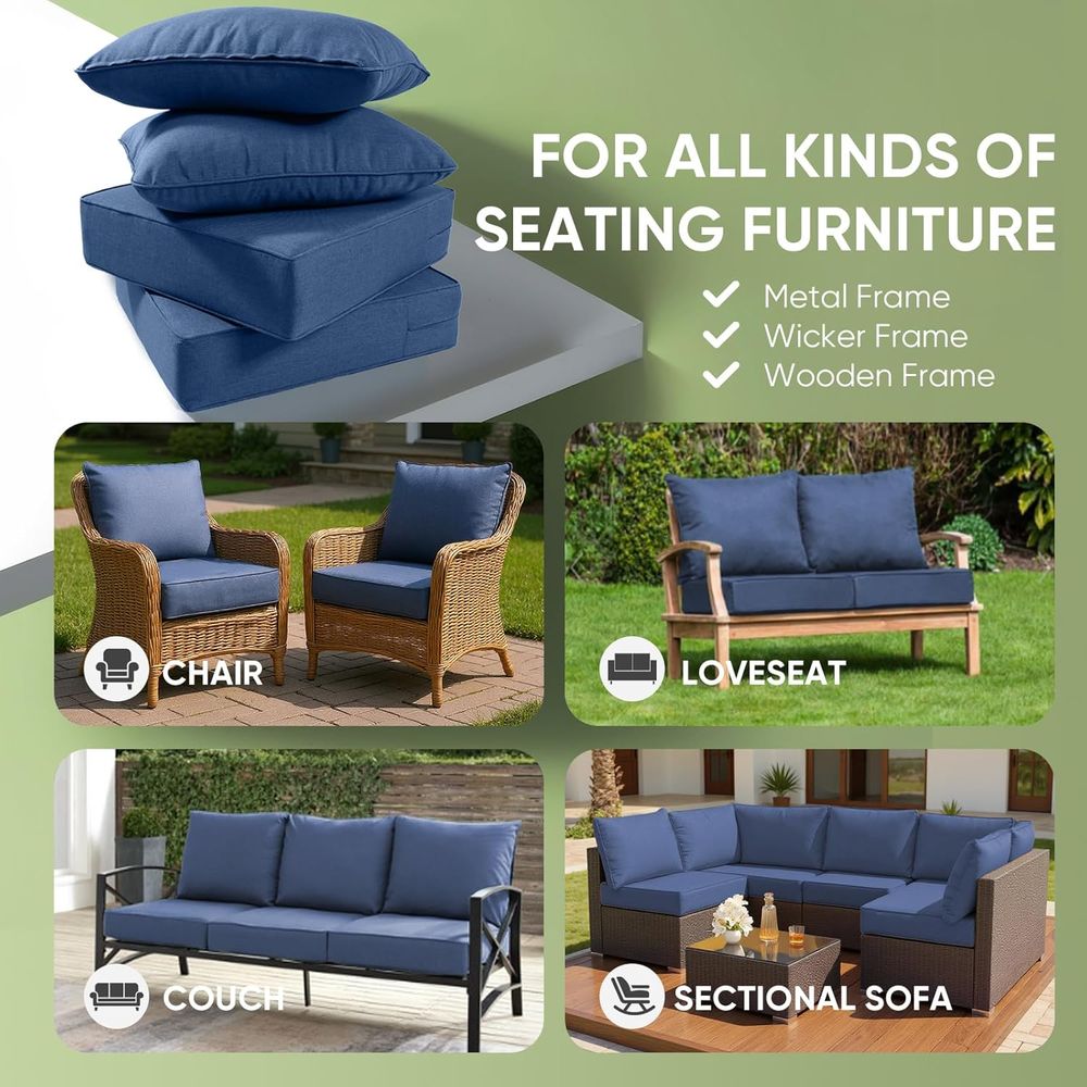 Buitenmeubelkussens, 6 inch di - Outdoor Furniture Replacement Fabric recensie en prijs
