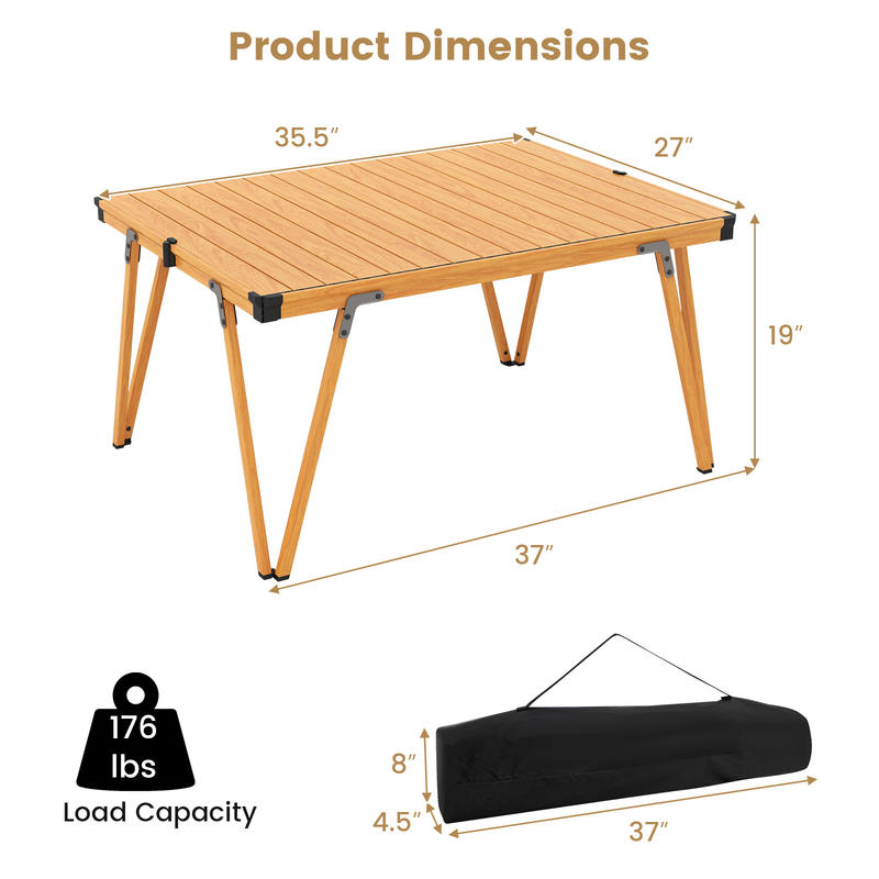 Opvouwbare picknicktafel 93 x  - Folding Picnic Table recensie en prijs