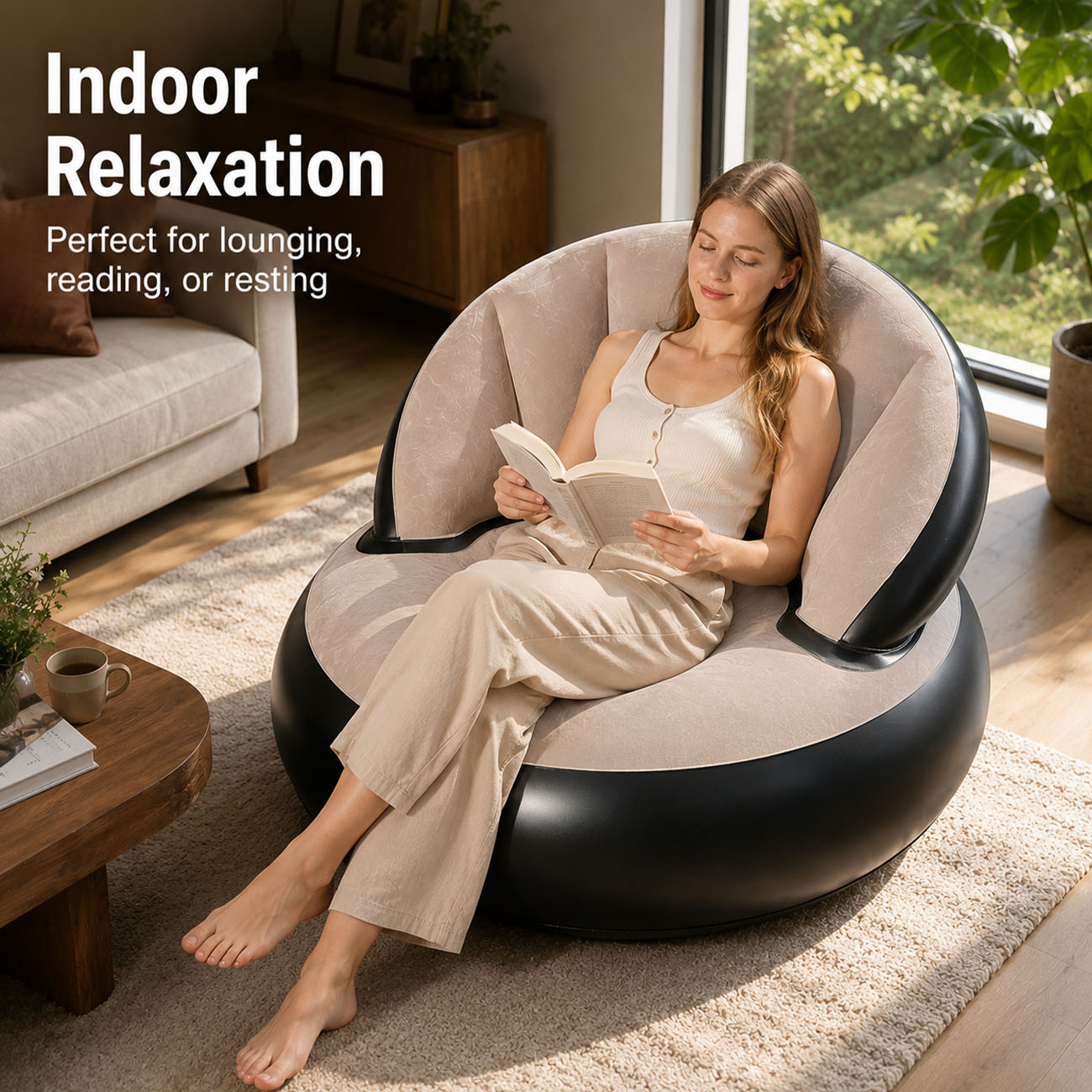 Opblaasbare stoel voor volwass - Outdoor Furniture Lounge recensie en prijs